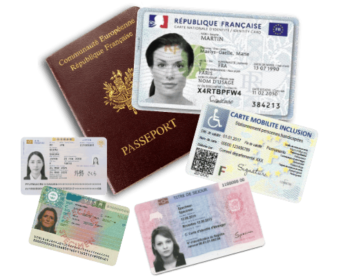 passeport carte d'identité photo signature numérique